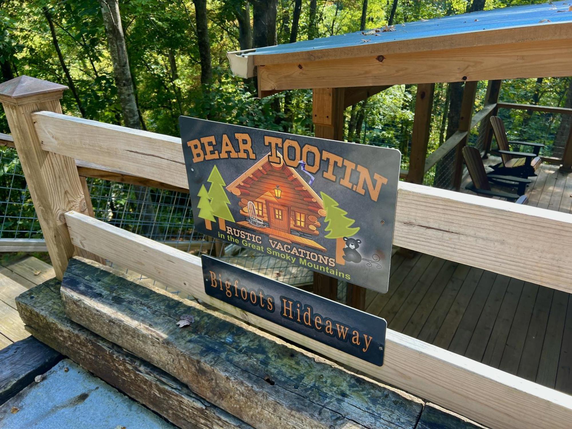 Bigfoots Hideaway Cabin Gatlinburg Exteriér fotografie